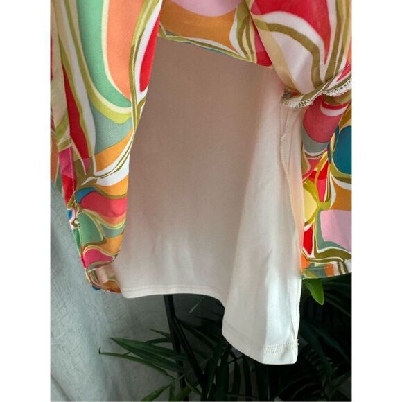 Promesa Dream Chaser Floral Satin Mini Skirt Medium - Picture 4 of 9